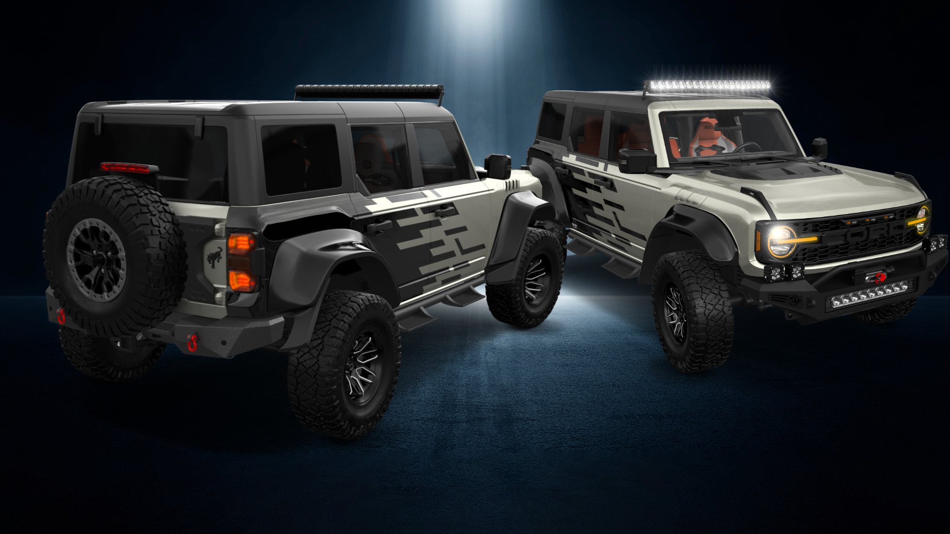 Ford Bronco Raptor 4 Door pickup truck 2022
