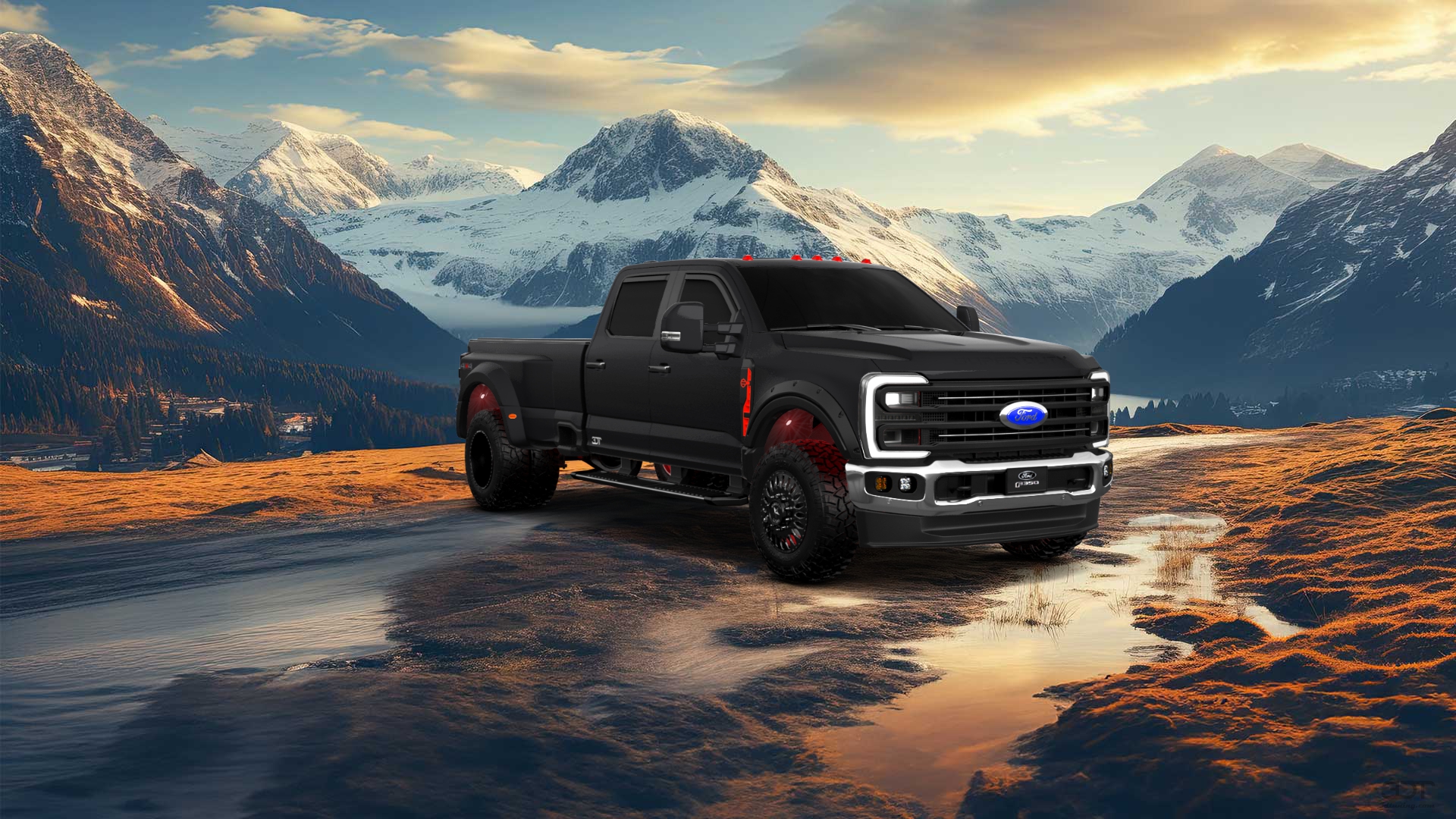 Ford F-350 DRW Crew Cab 4 Door pickup truck 2023 Images