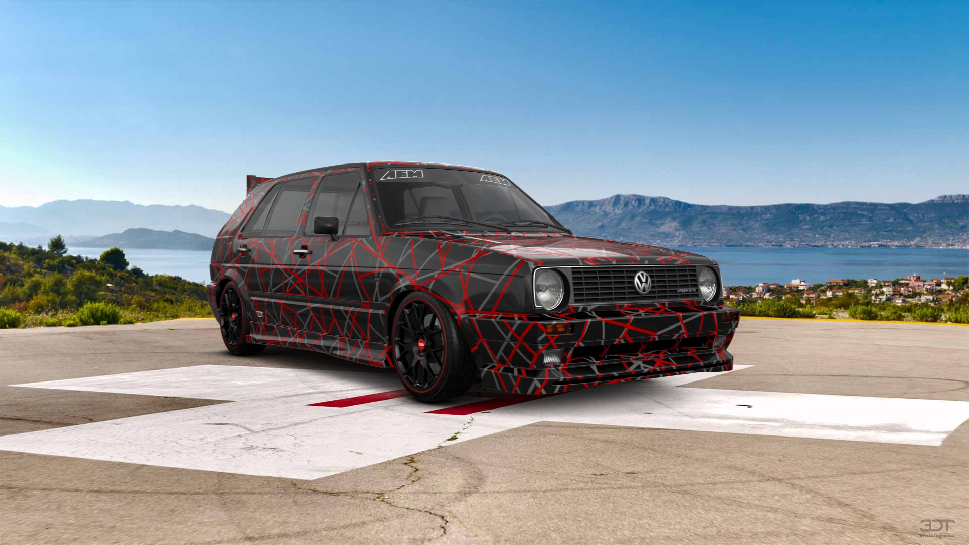 Volkswagen Golf Mk2 5 Door Hatchback 1983 tuning