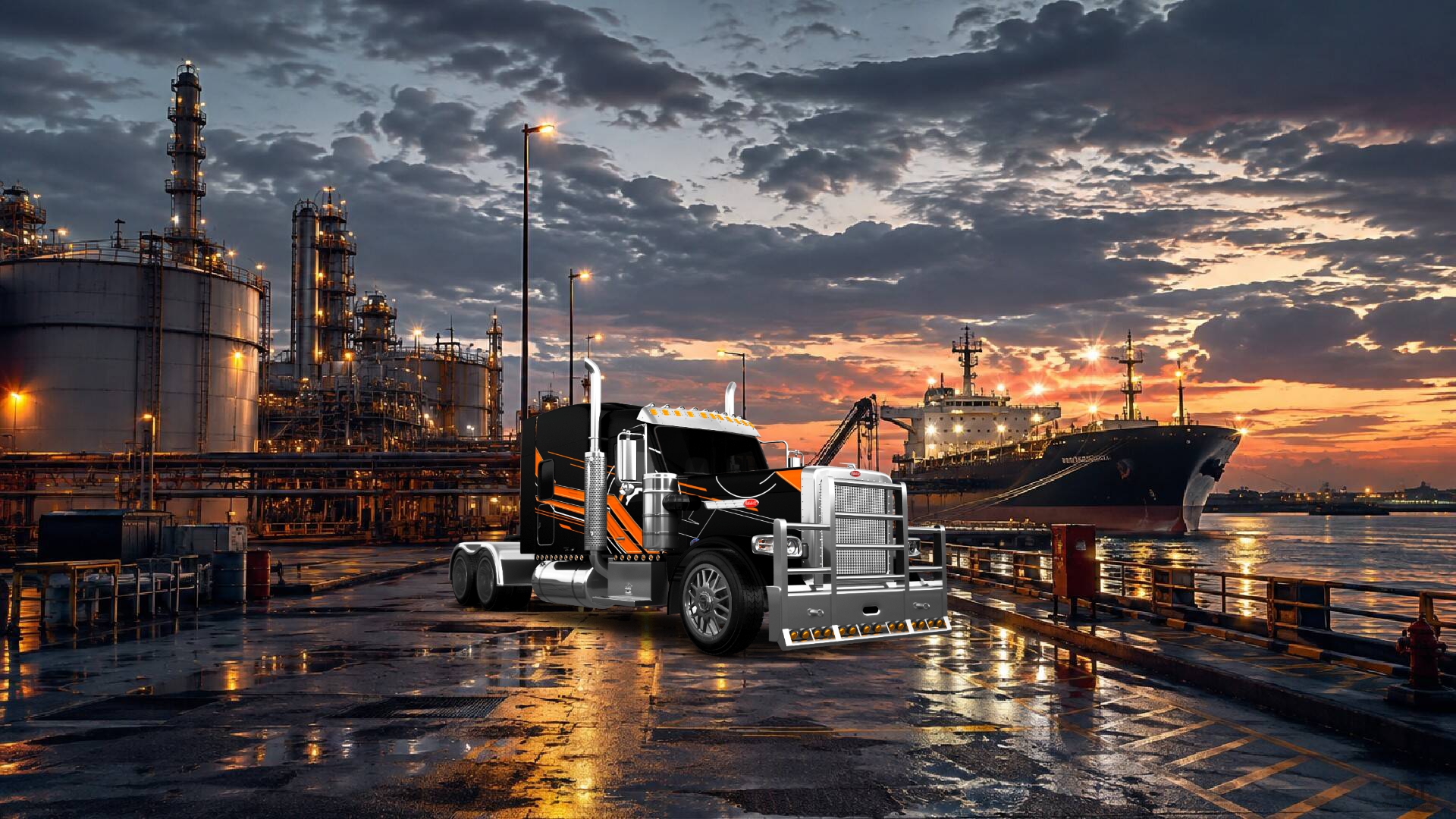 Peterbilt 589 Sleeper Cab Truck 2024 Images