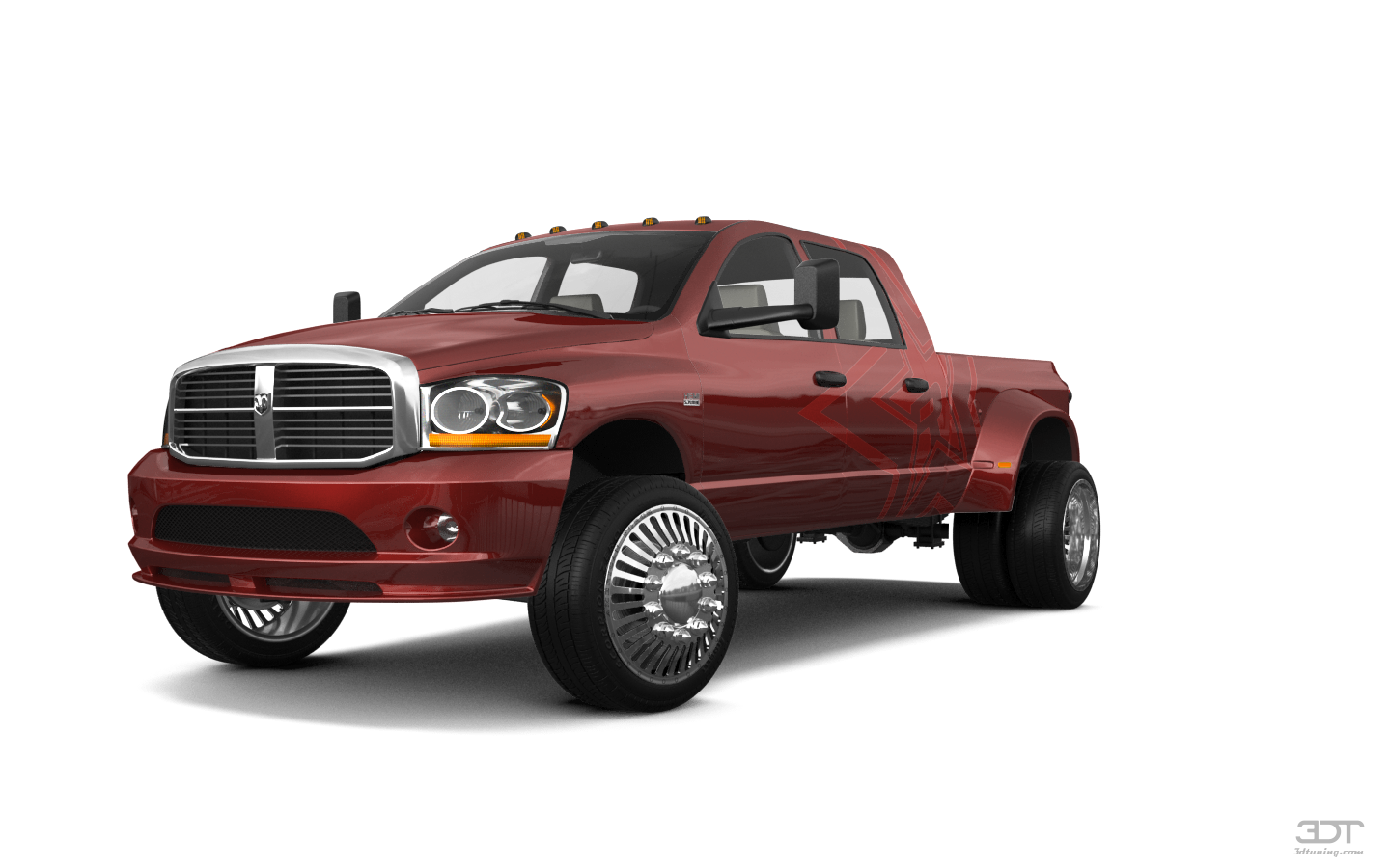 Tuning Dodge Ram 3500 Dually 4 Door pickup truck 2007