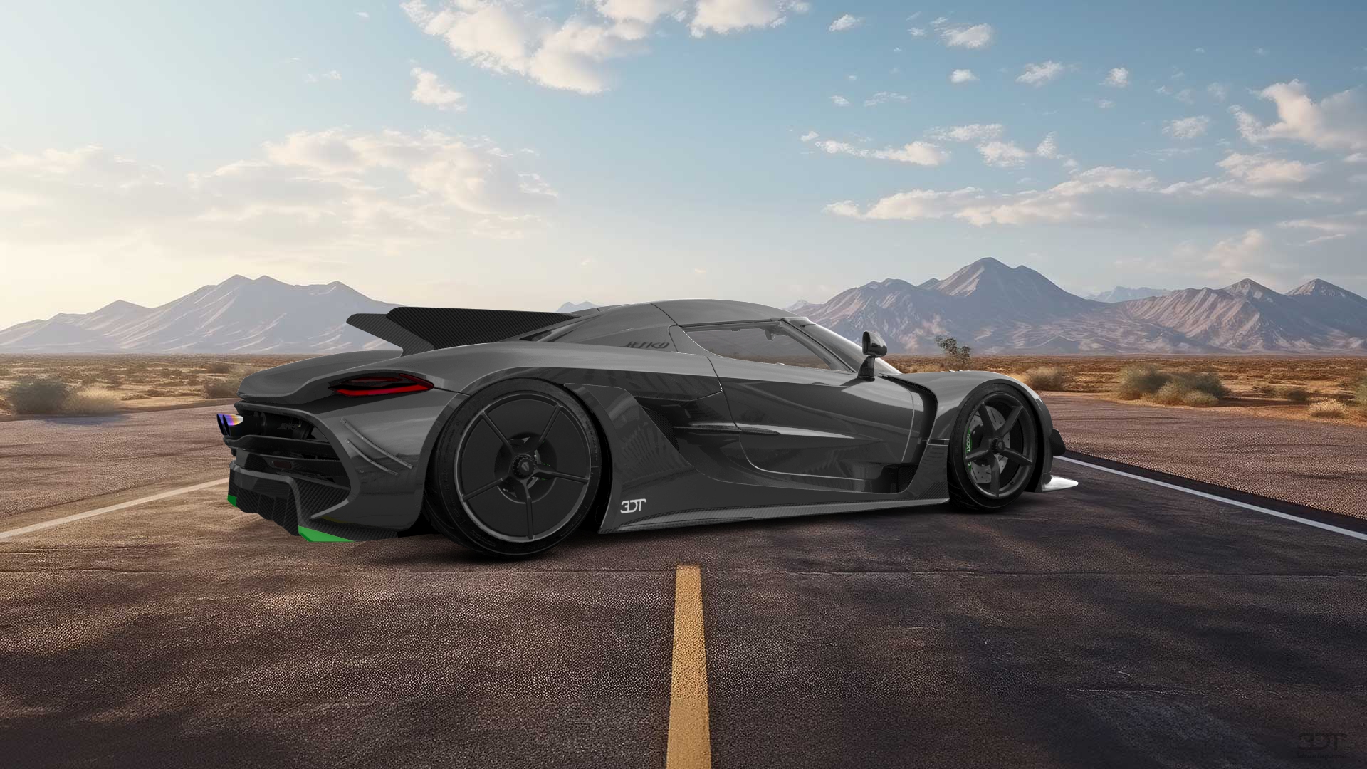 Koenigsegg Jesko 2 door targa top 2020