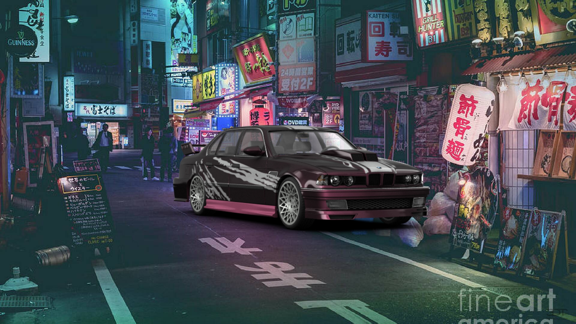 BMW 7 Series Sedan 1986
