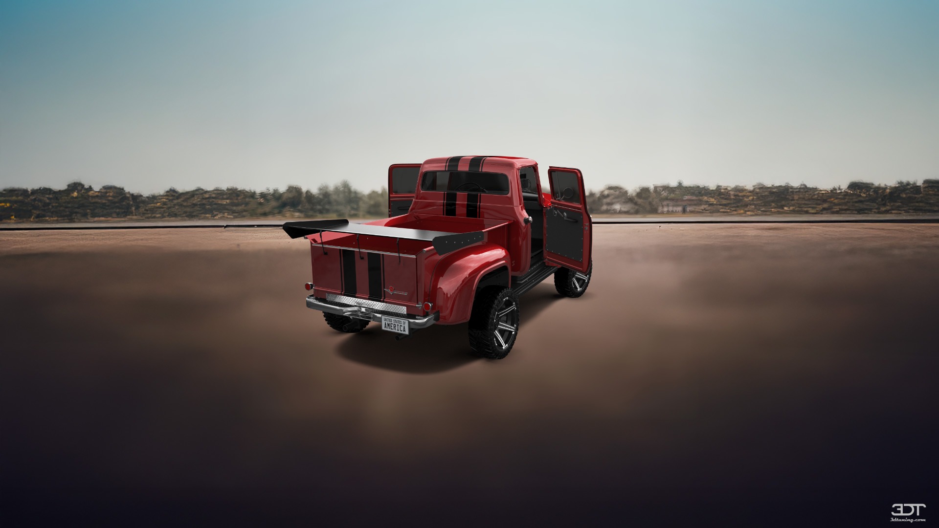 Ford F-100 2 Door truck 1956 tuning