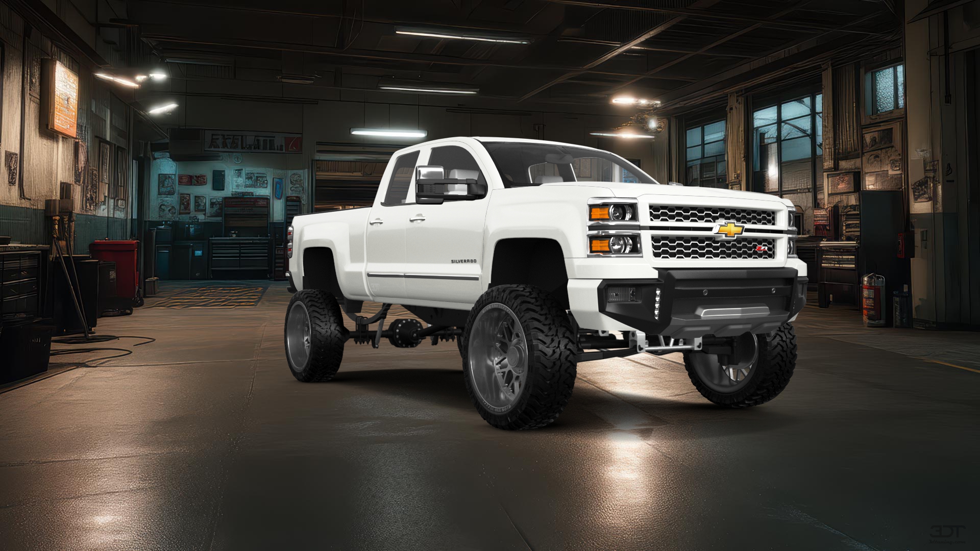 Chevrolet Silverado 1500 6.5 ft box 4 Door pickup truck 2014 tuning