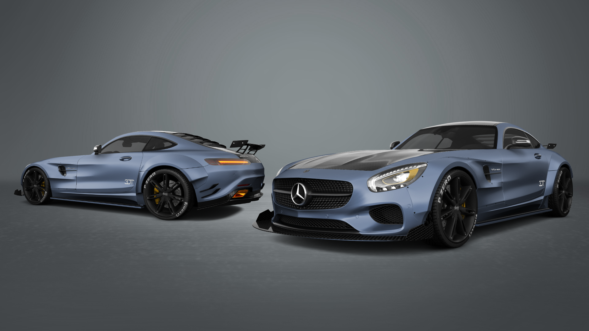 Tuning Mercedes AMG GT 2 door fastback coupe 2016
