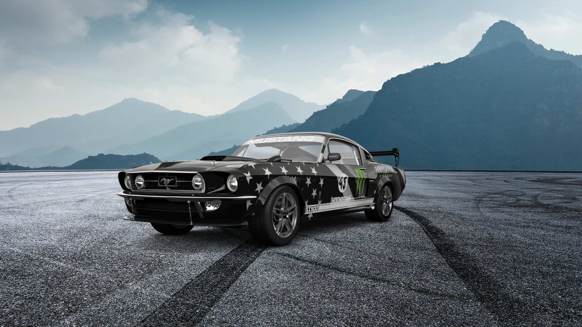 Mustang GT500 2 Door Coupe 1968