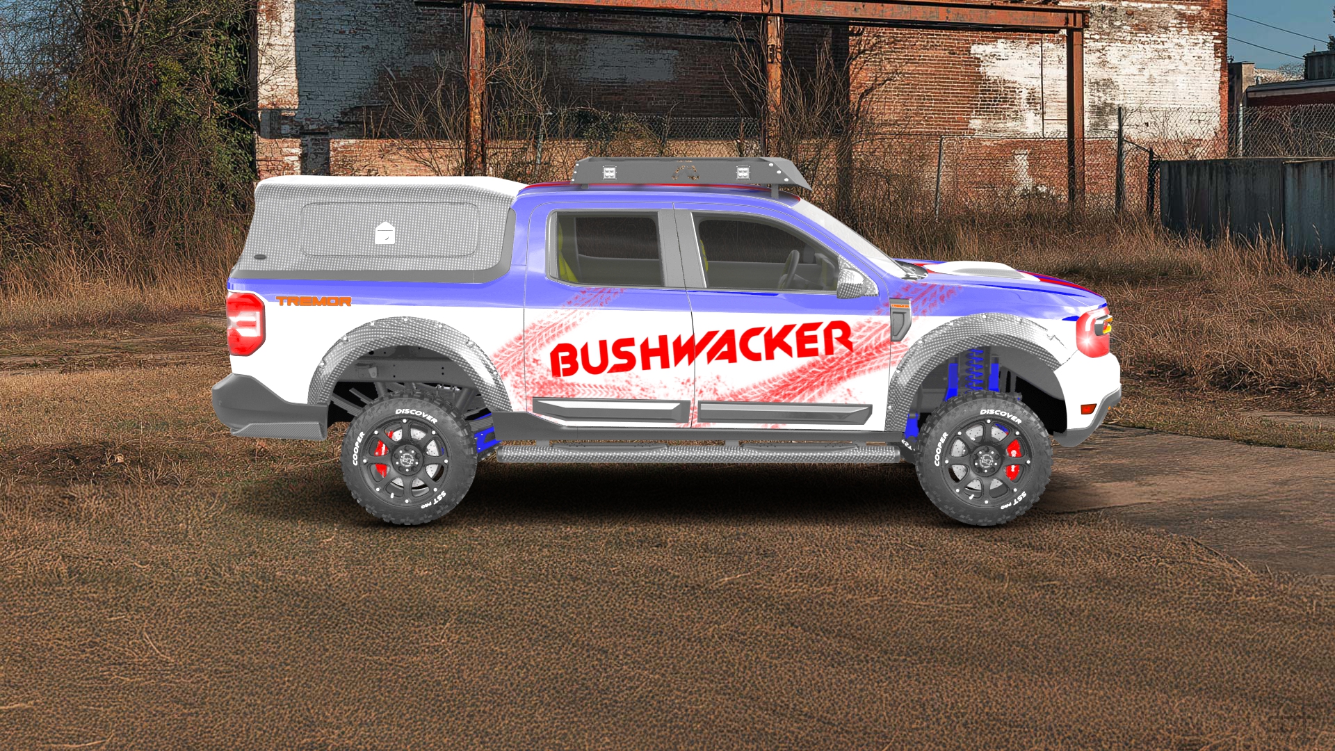 Ford Maverick 4 Door pickup truck 2022 tuning