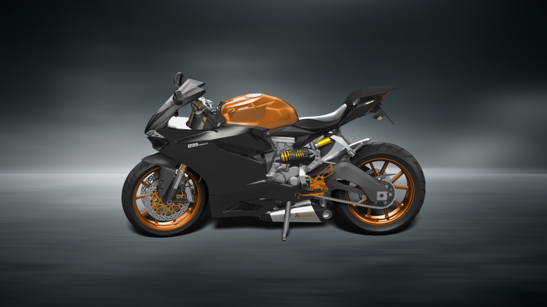 Ducati 899 Panigale Sport Bike 2015 tuning