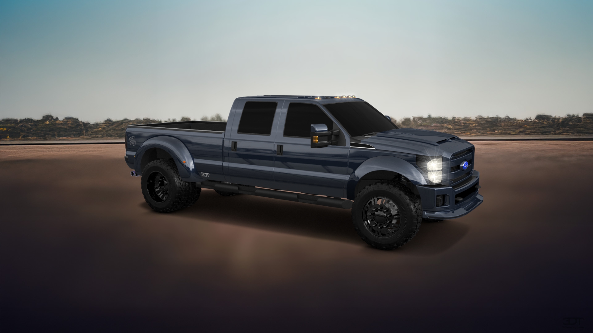 Ford F-350 DRW 4 Door pickup truck 2013 tuning