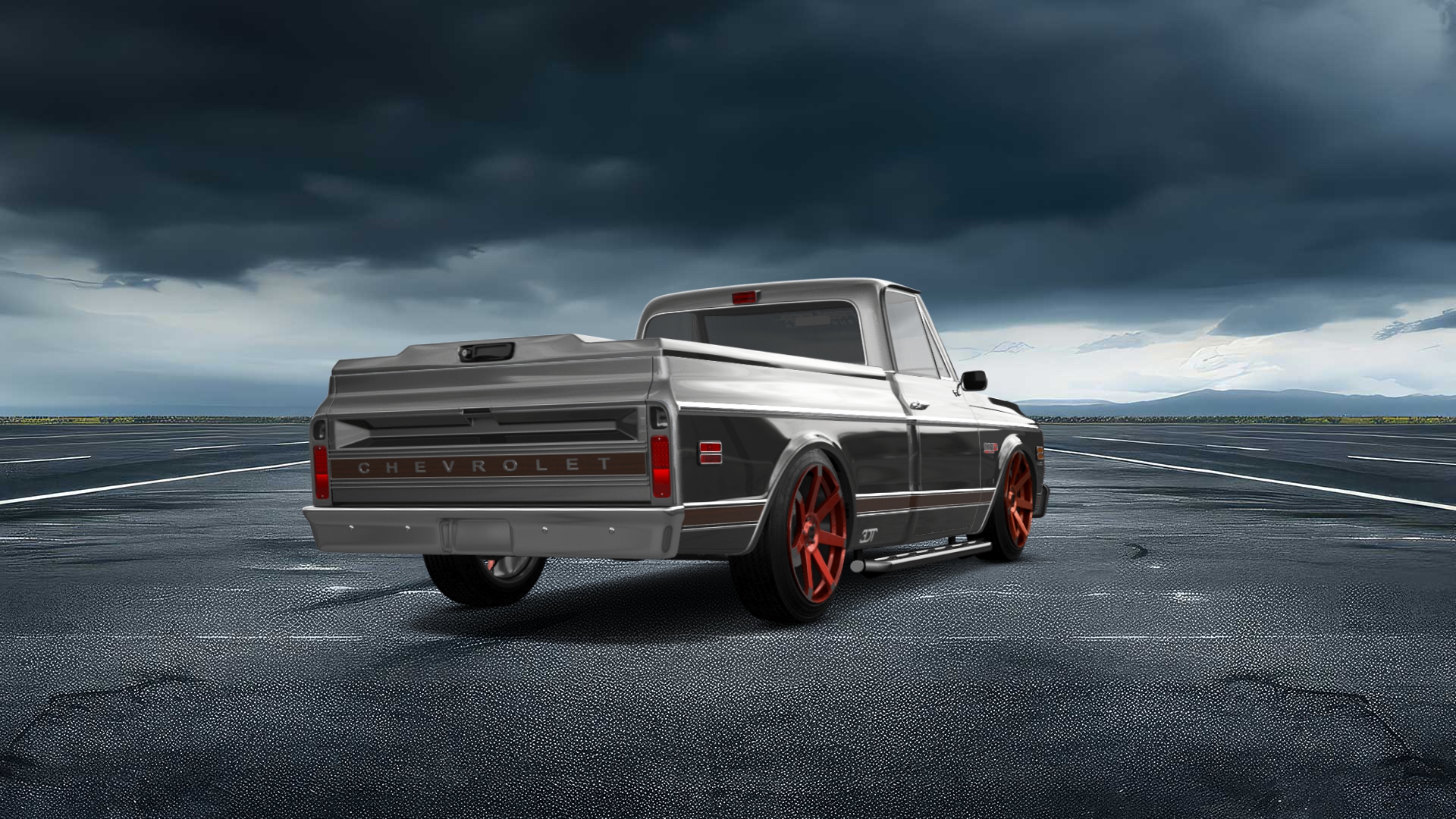 Chevrolet C-10 Cheyenne 2 Door pickup truck 1972 tuning