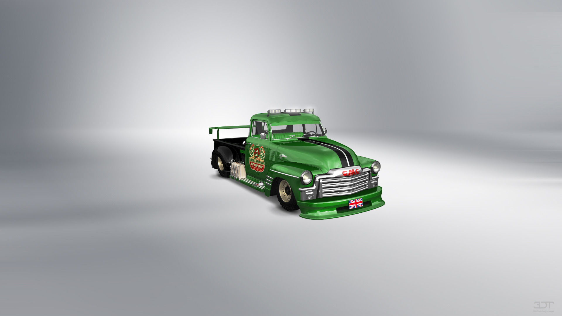 GMC 100 Stepside 2 Door pickup truck 1954 tuning