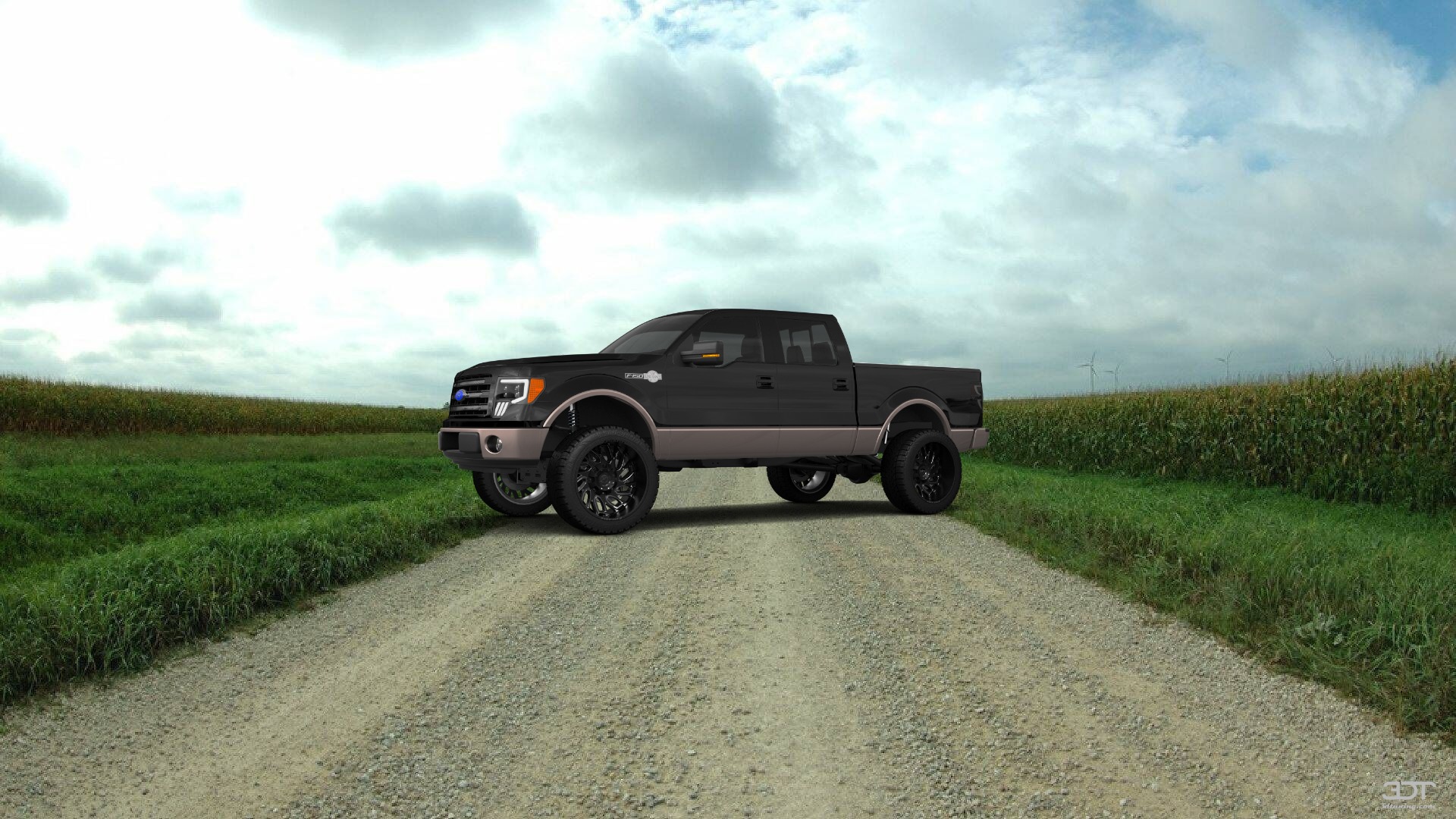 Ford F-150 Crew Cab 4 Door pickup truck 2013