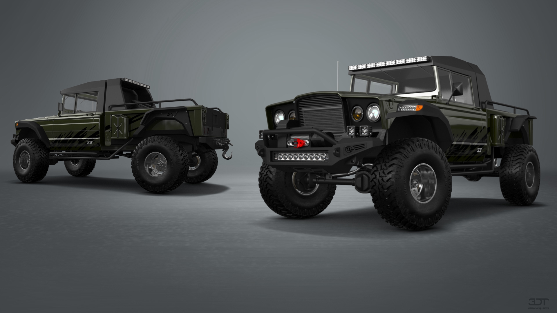 Jeep Kaiser M715 2 Door pickup truck 1968