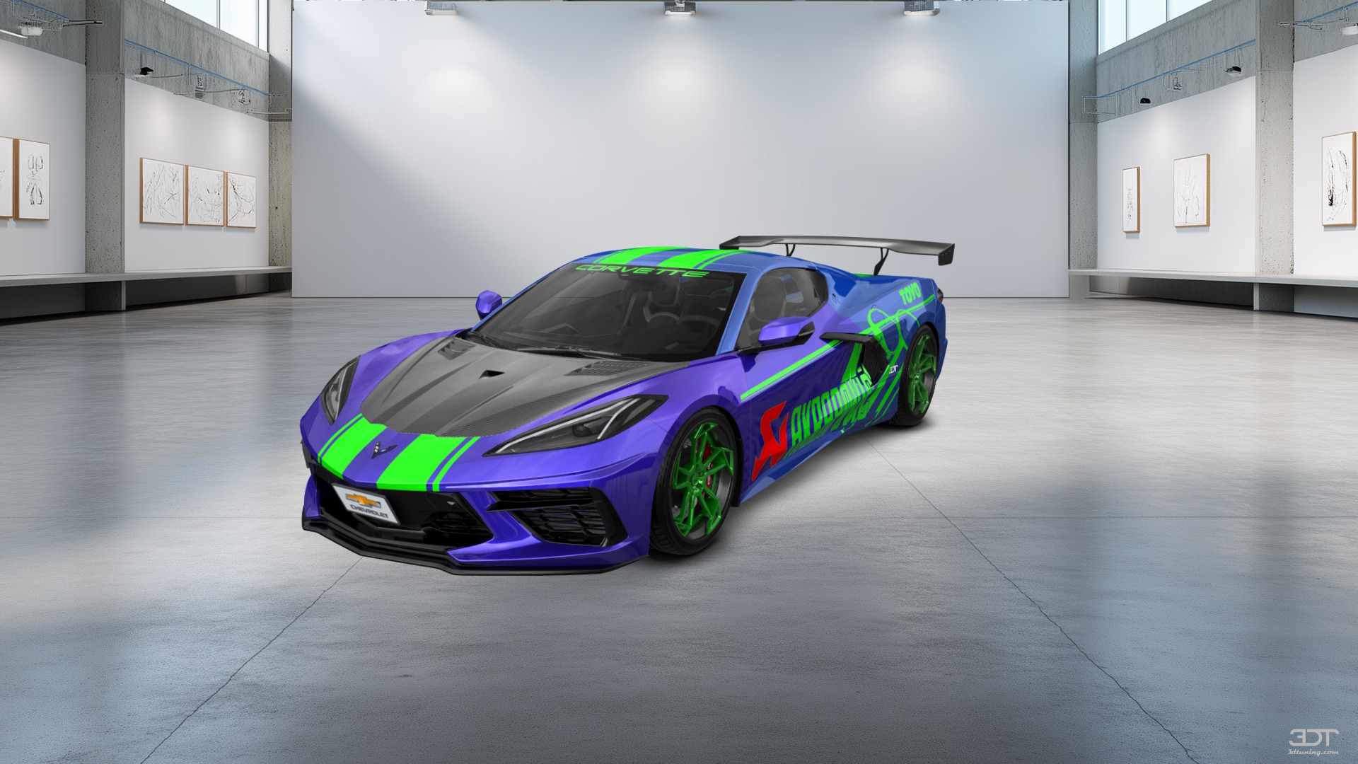Chevrolet Corvette 2 door targa top 2020 tuning