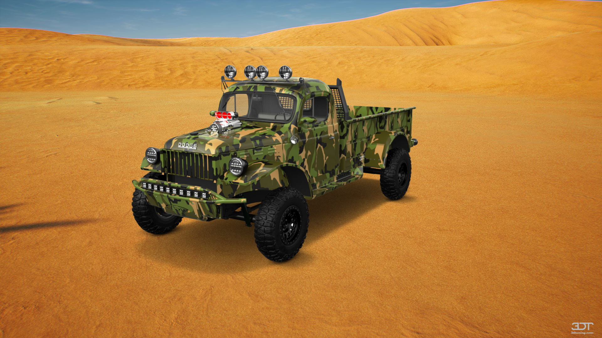 Dodge Power Wagon 2 Door pickup truck 1947