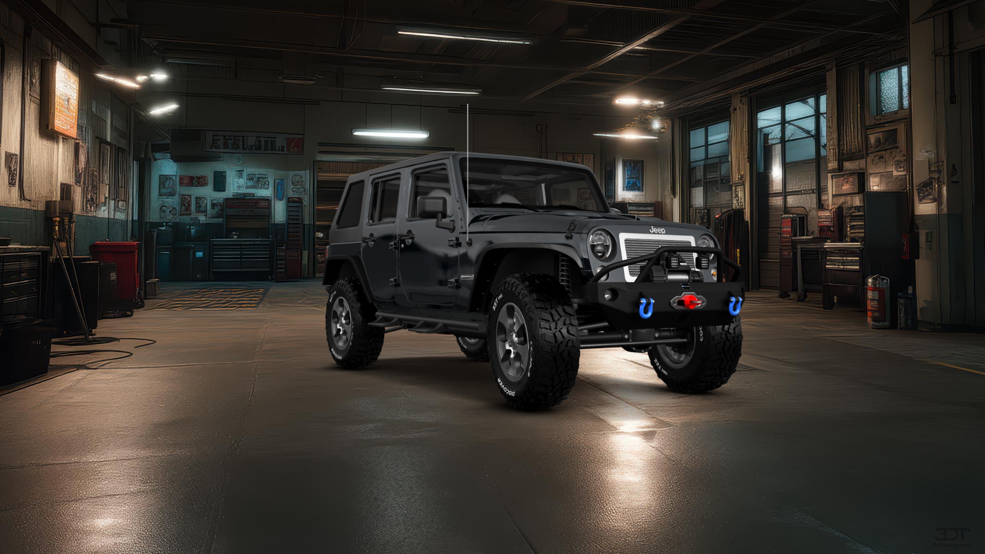 Jeep Wrangler Unlimited JK Rubicon Recon 4 Door SUV 2017 tuning