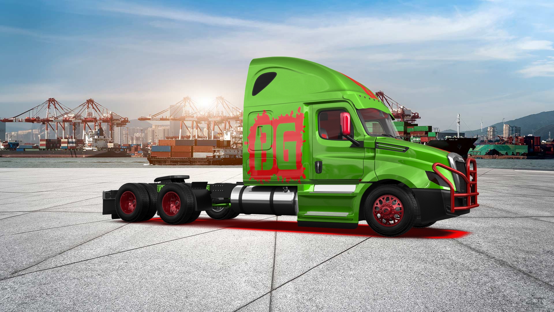 Freightliner Cascadia Sleeper Cab Truck 2018