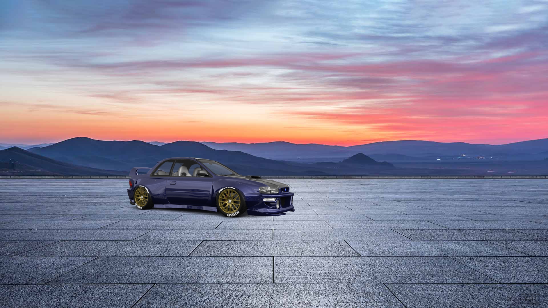 Subaru Impreza WRX STI 22B 2 Door Coupe 2000 tuning