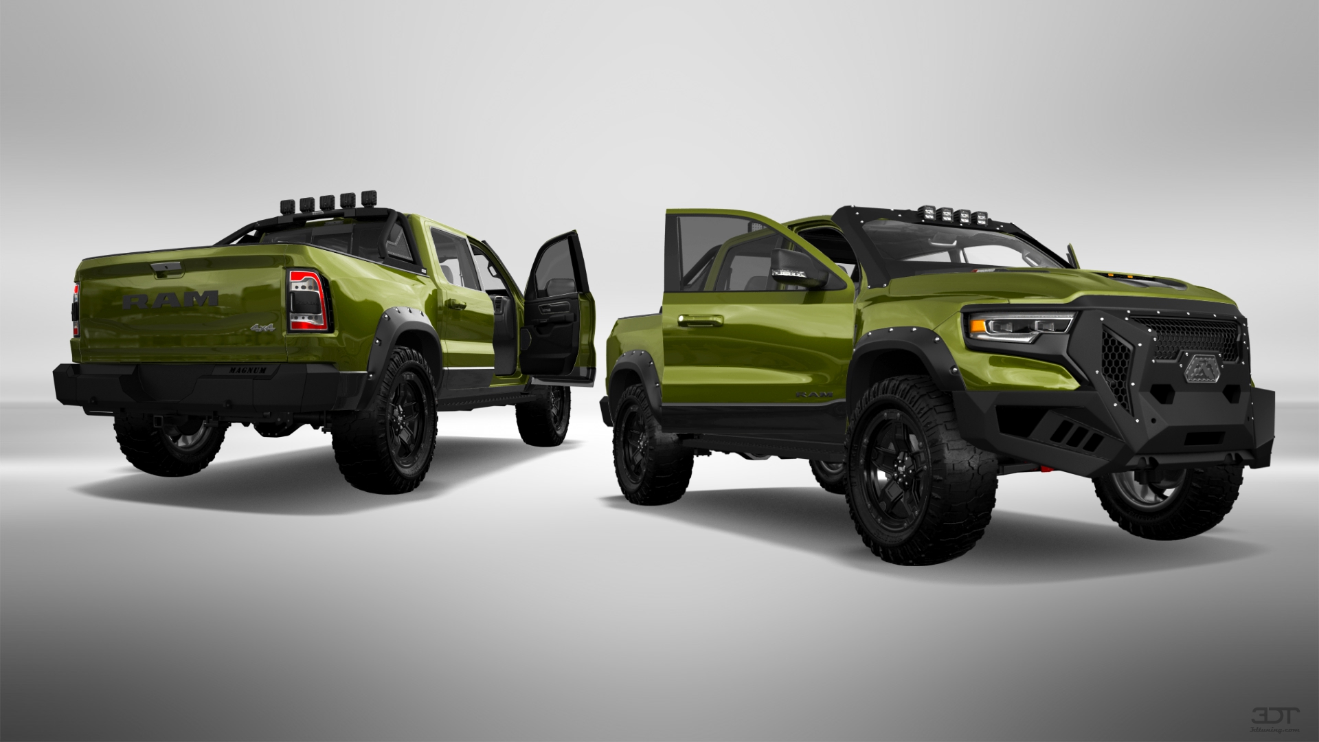 Dodge Ram 1500 TRX 4 Door pickup truck 2021 tuning