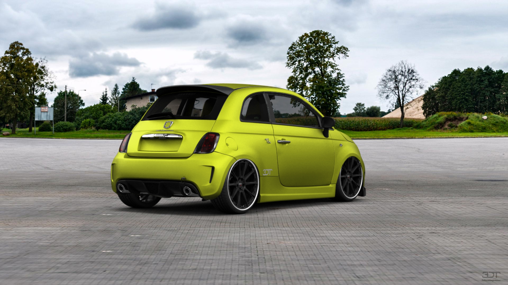 Fiat 500 Abarth 3 Door 2010 tuning