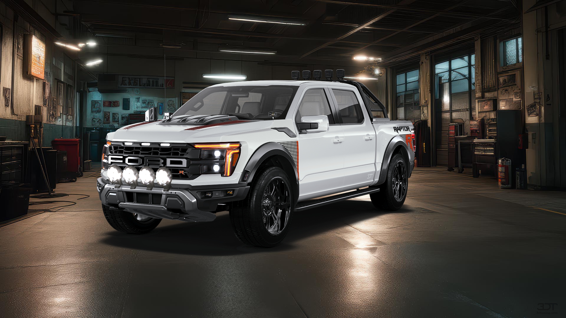 Ford F-150 Raptor 4 Door pickup truck 2024 tuning