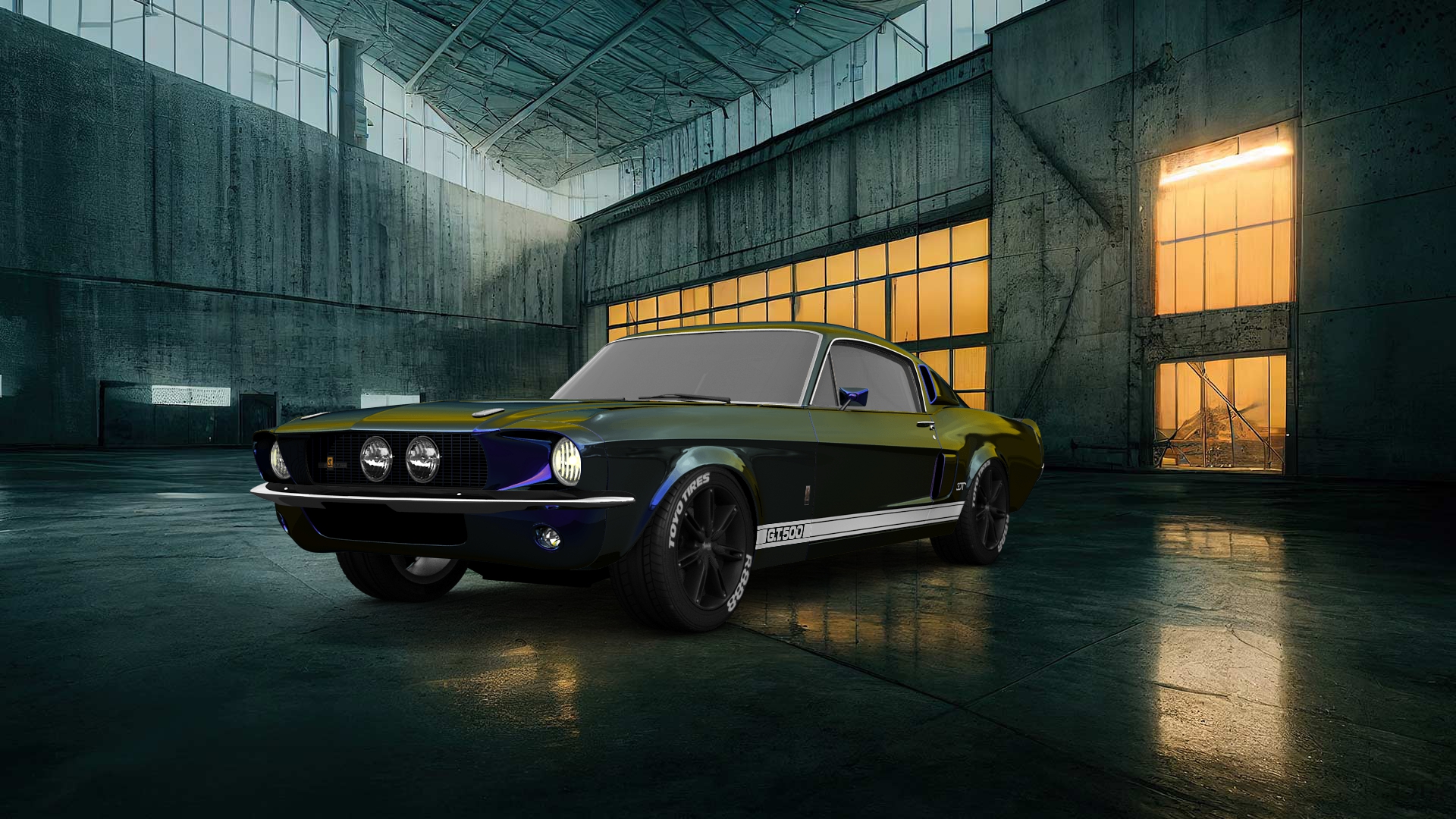 Mustang GT500 2 Door Coupe 1968