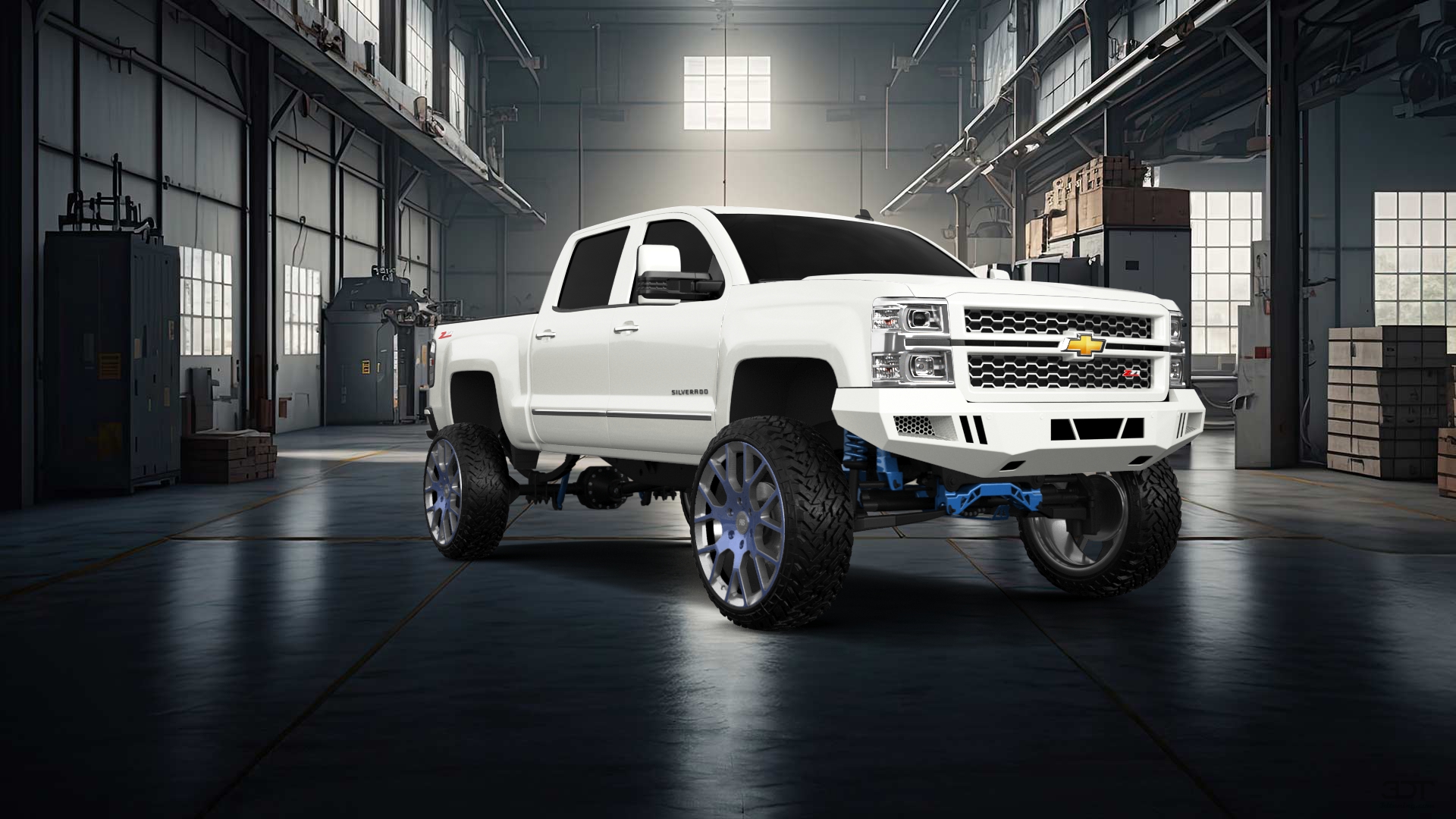 Chevrolet Silverado 1500 4 Door pickup truck 2014 tuning