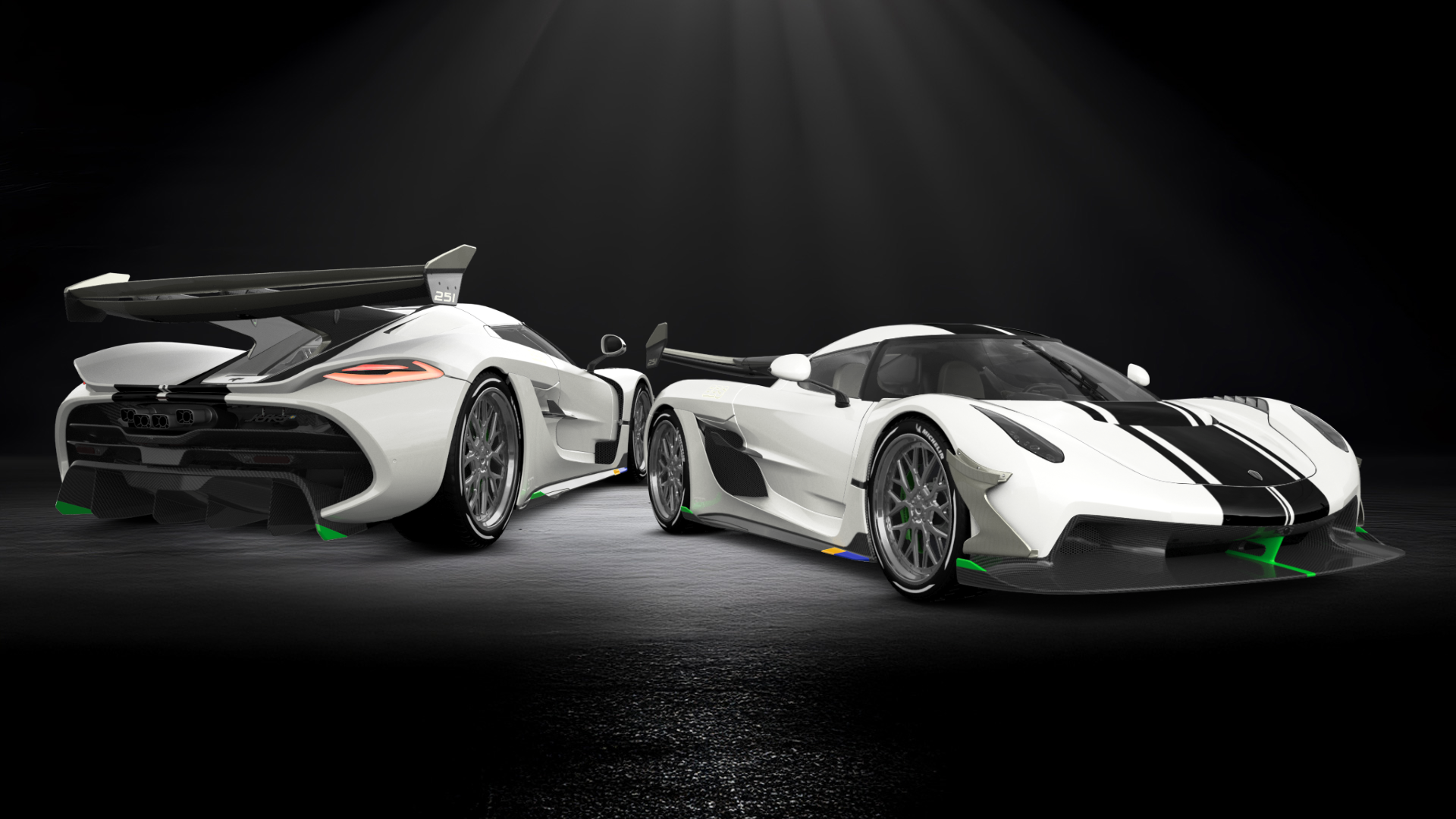 Koenigsegg Jesko 2 door targa top 2020