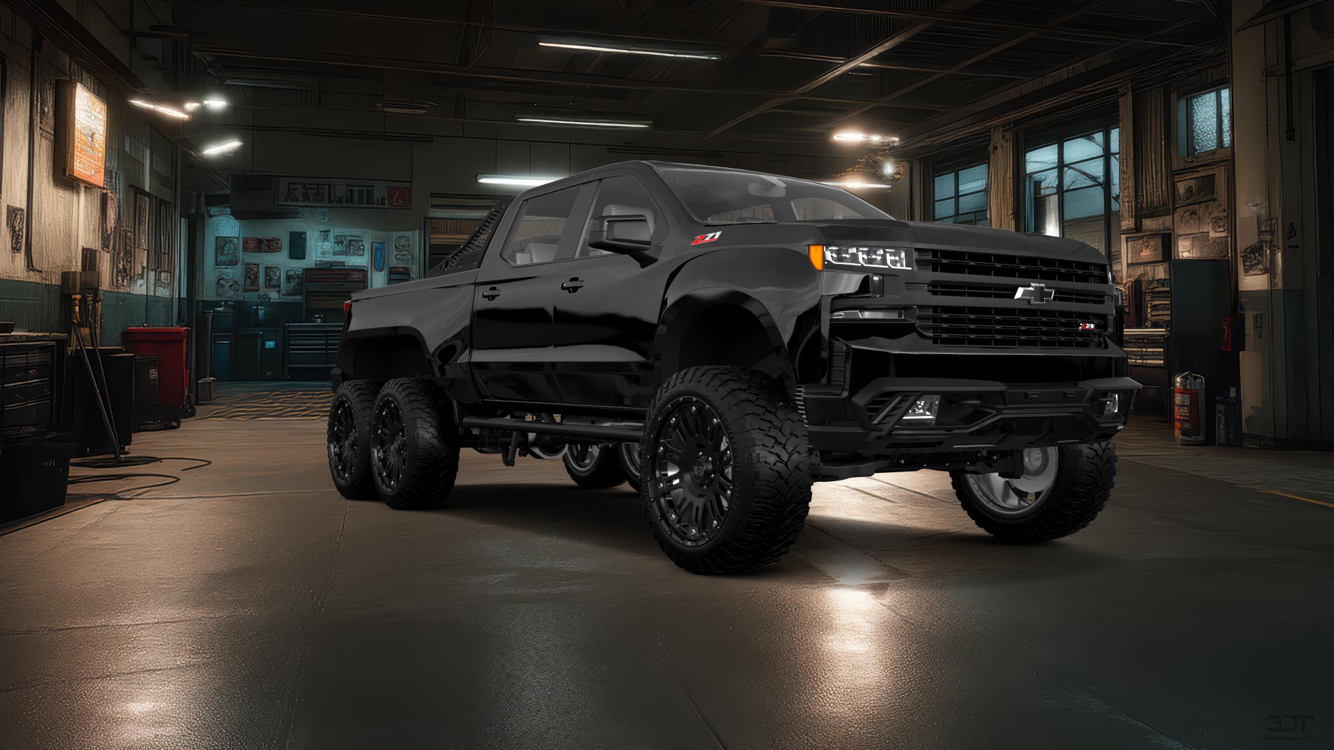 Chevrolet Silverado Hennessey Goliath 6X6 Truck 2020 tuning