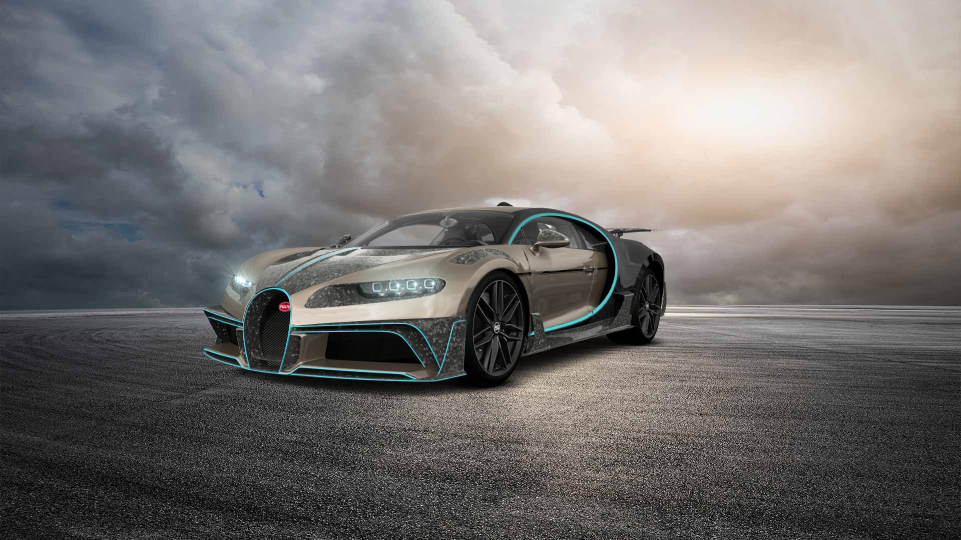 Bugatti Chiron 2 Door Coupe 2016