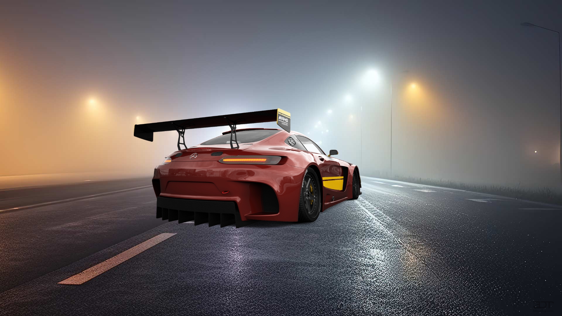 Mercedes AMG GT 2 door fastback coupe 2016