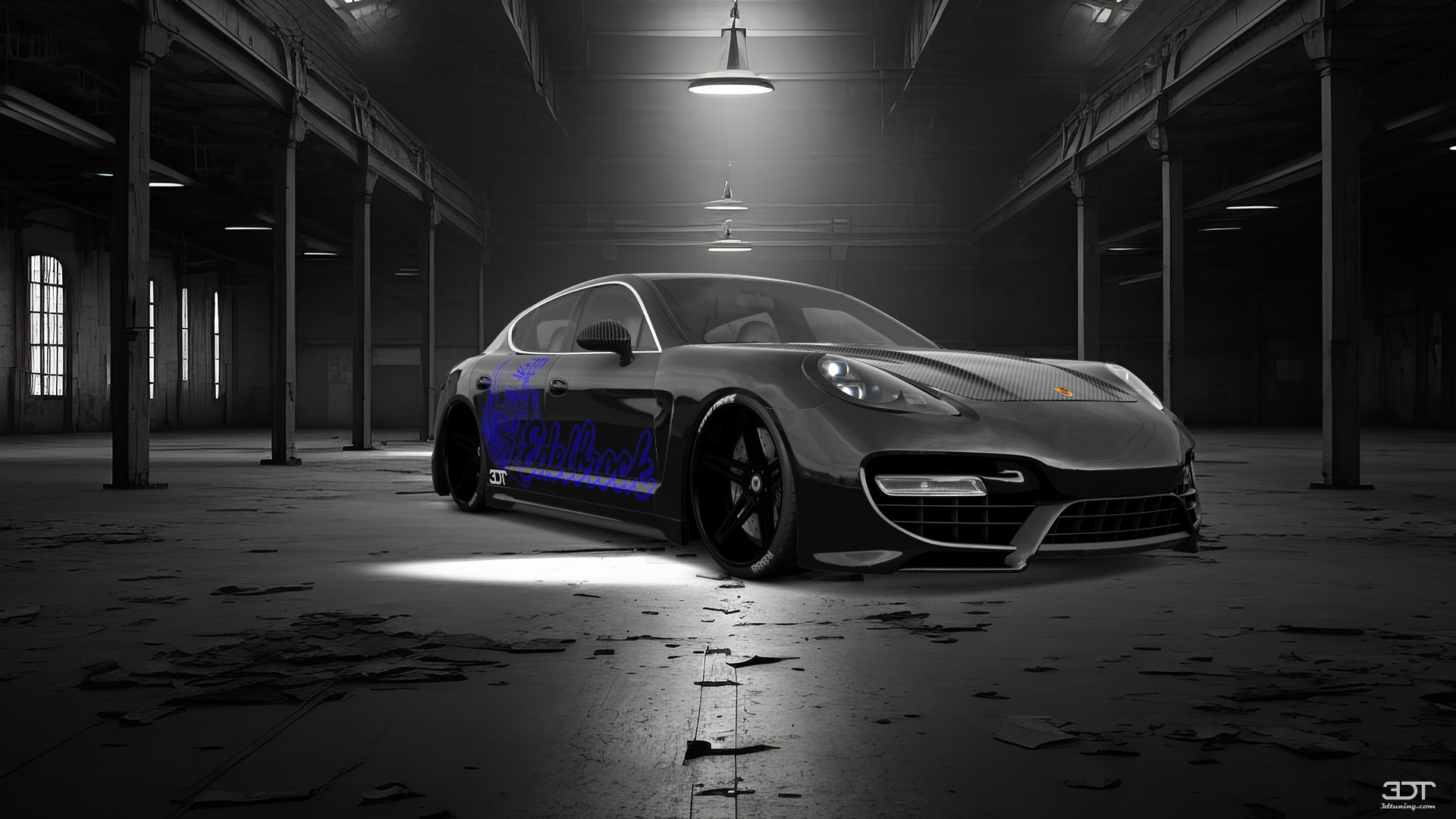 Porsche Panamera 4 door fastback saloon 2011