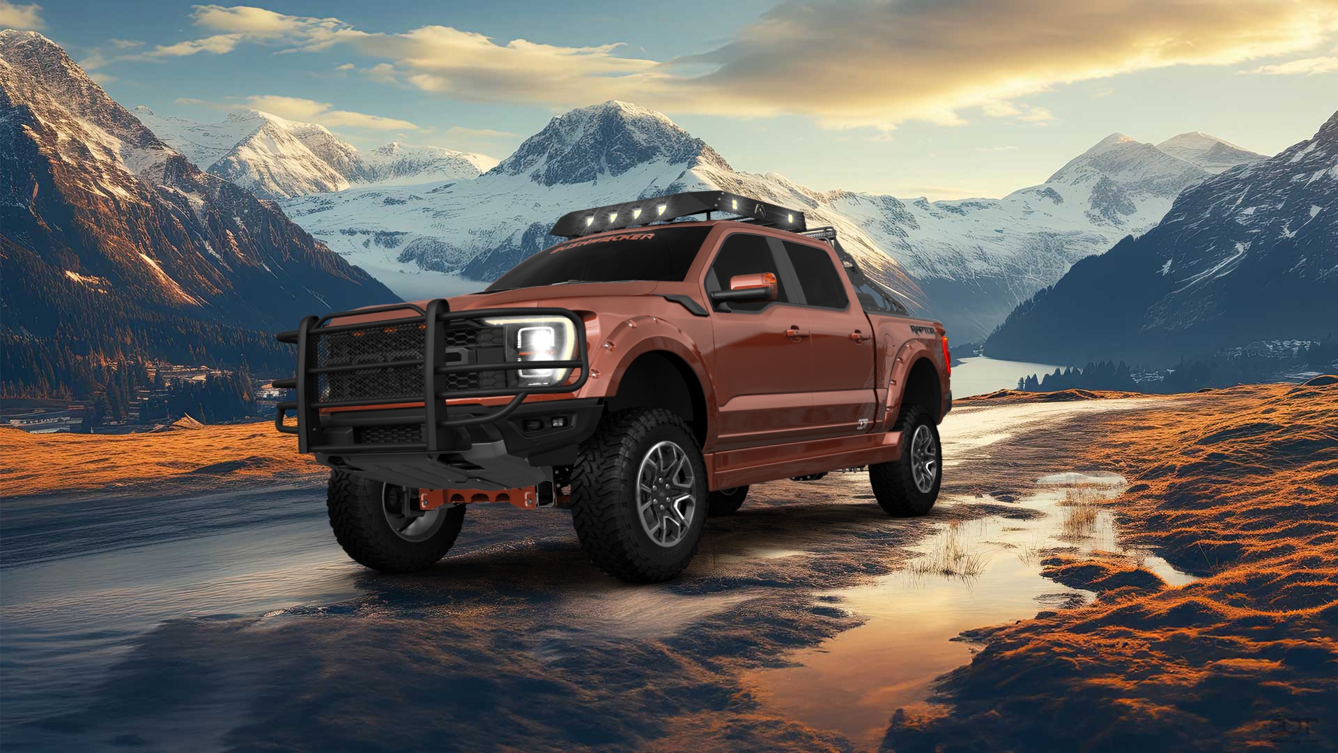 Ford F-150 Raptor 4 Door pickup truck 2021