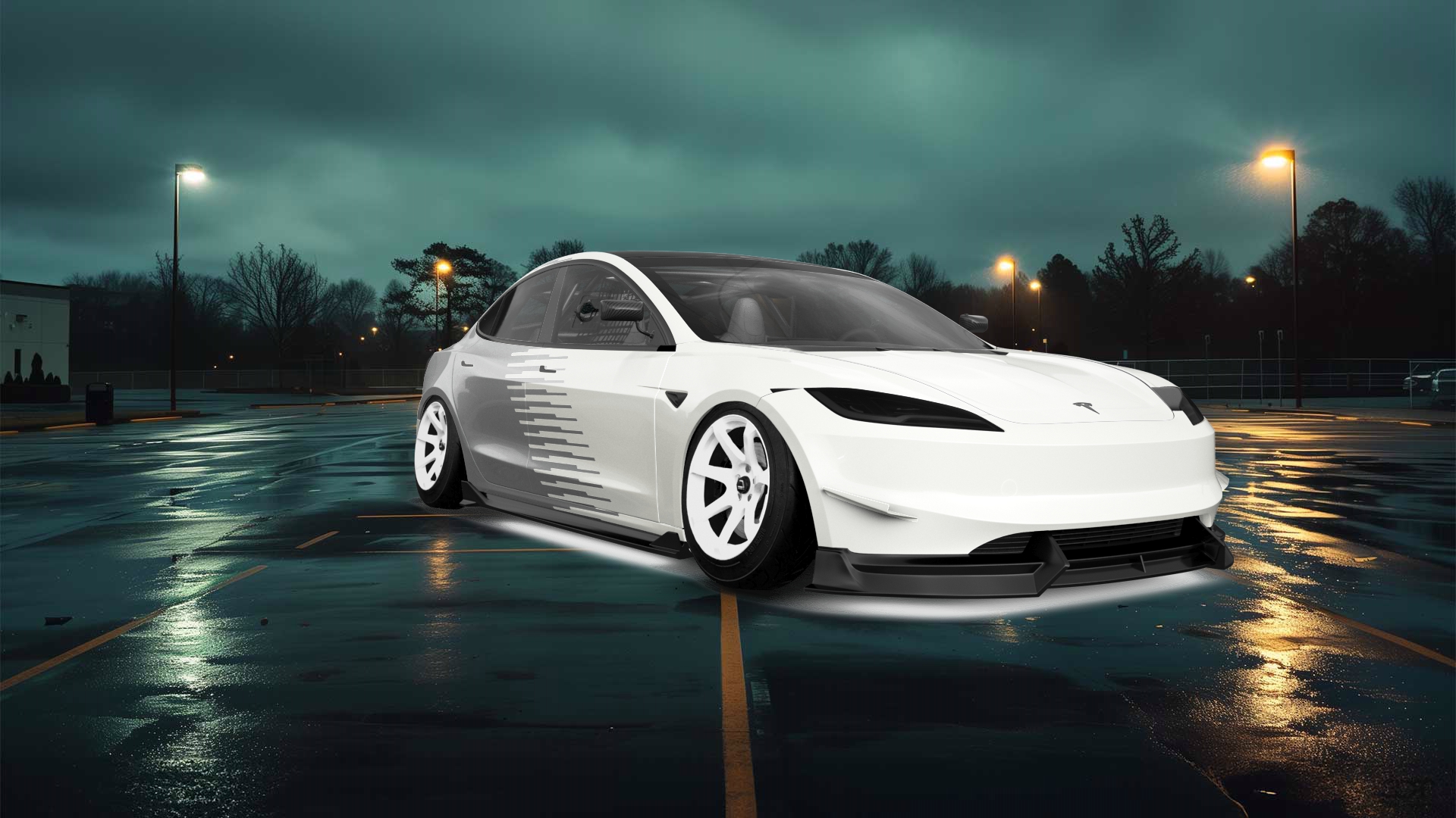 Tesla Model 3 4 Door Saloon 2023 tuning