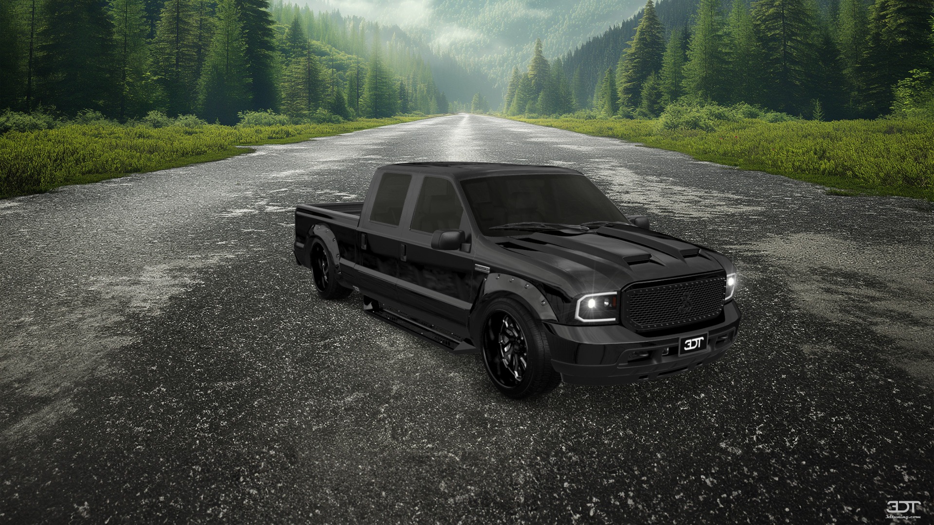 Ford F-250 Crew Cab 4 Door pickup truck 1999