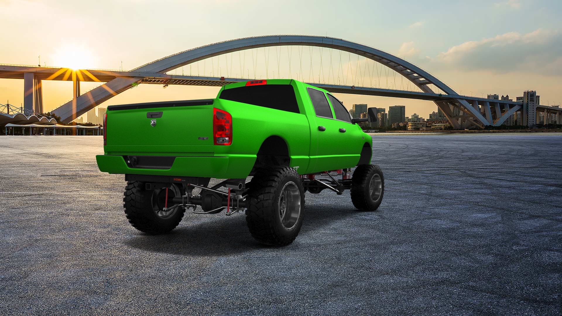 Dodge Ram 2500 4 Door pickup truck 2007