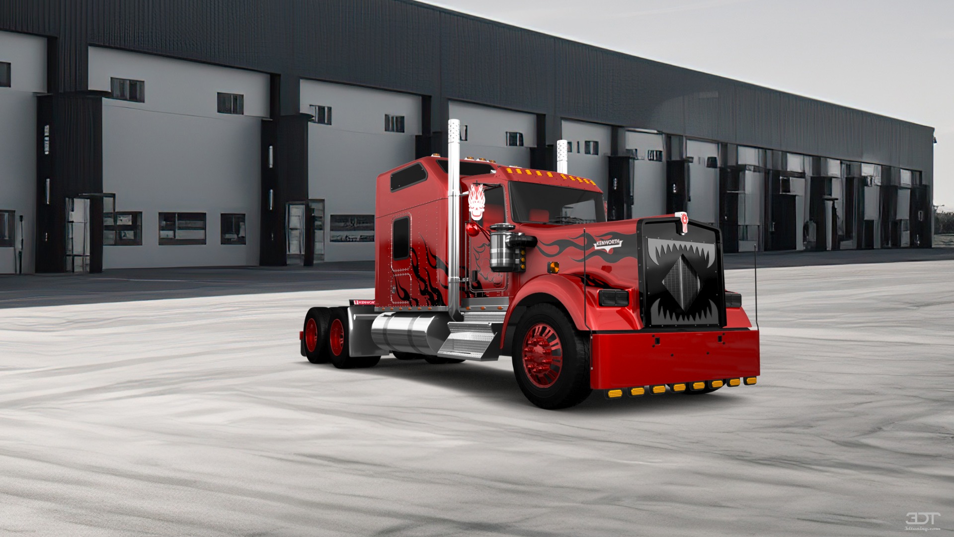 Kenworth W900 Sleeper Cab Truck 2015