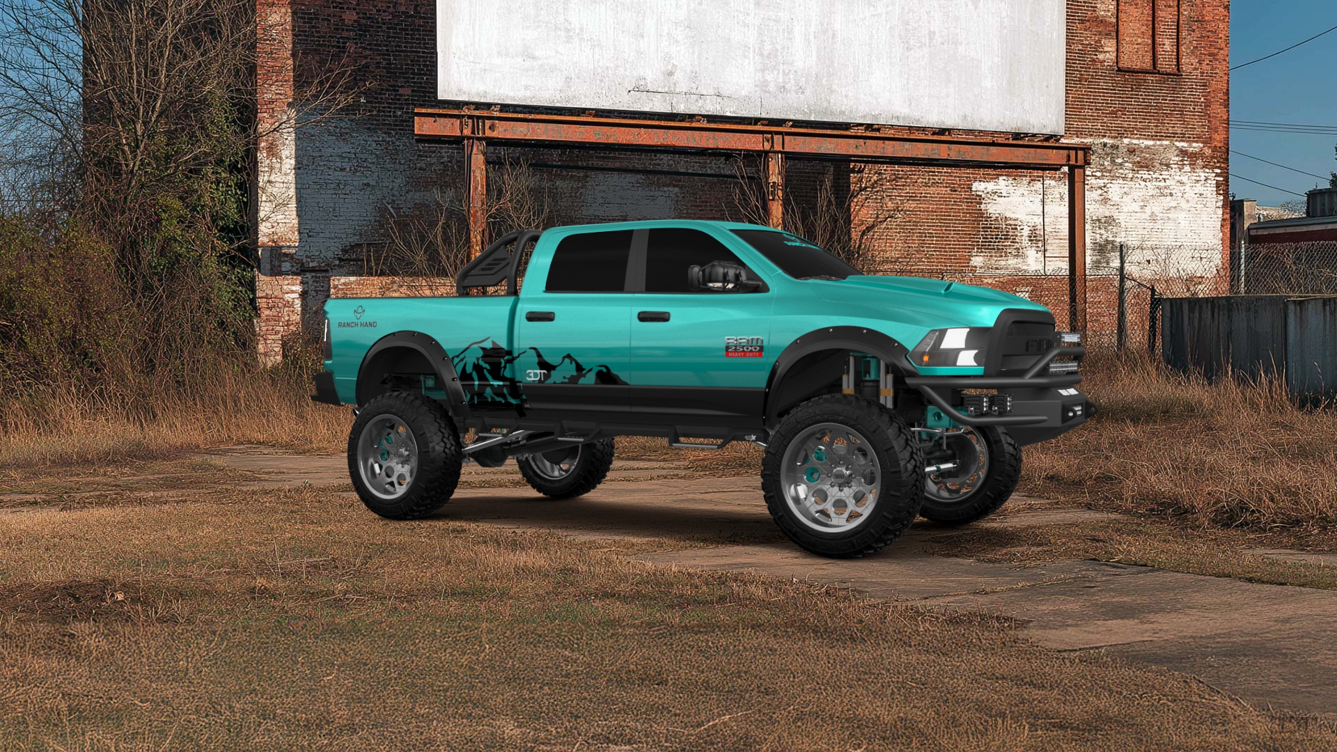 Dodge Ram 2500 4 Door Truck 2014 tuning