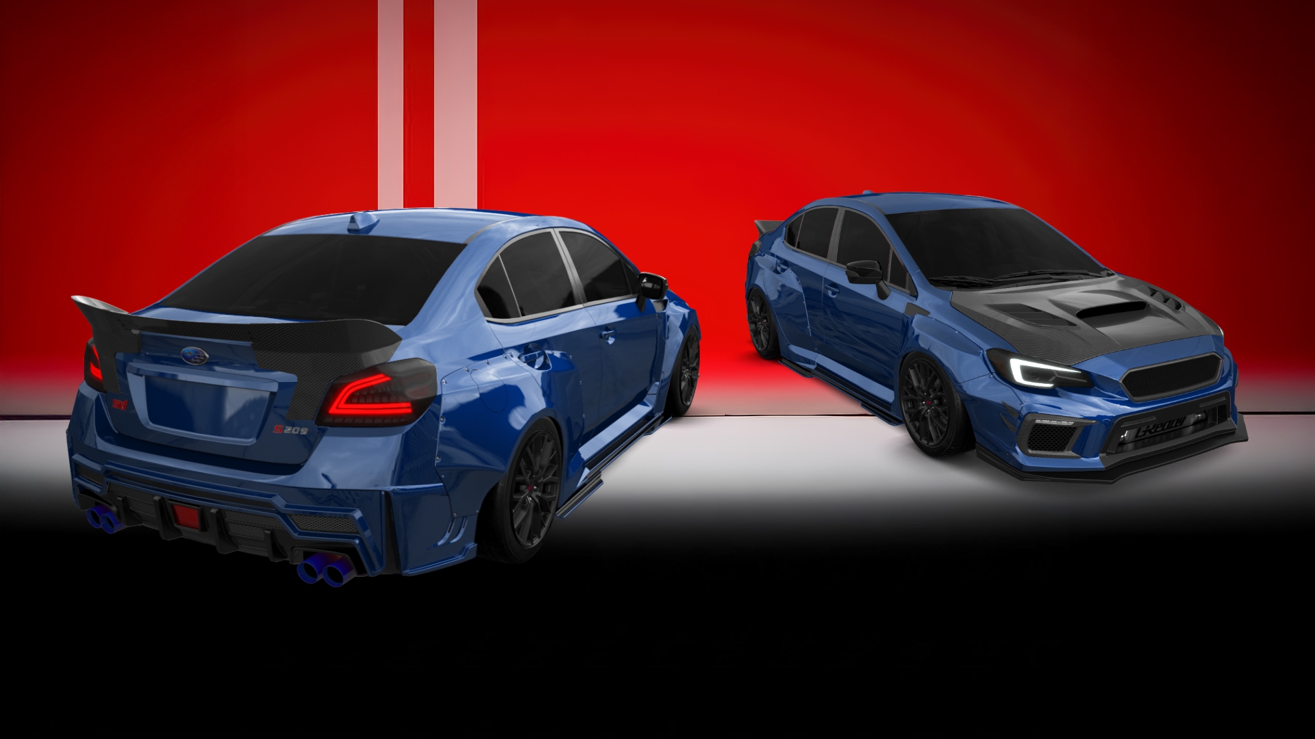 WRXページ Subaru WRX 2018 — tuning project by DarkLiaison108 | 3DTuning
