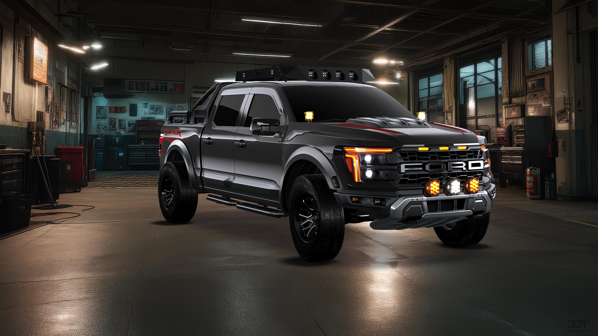 Ford F-150 Raptor 4 Door pickup truck 2024 tuning