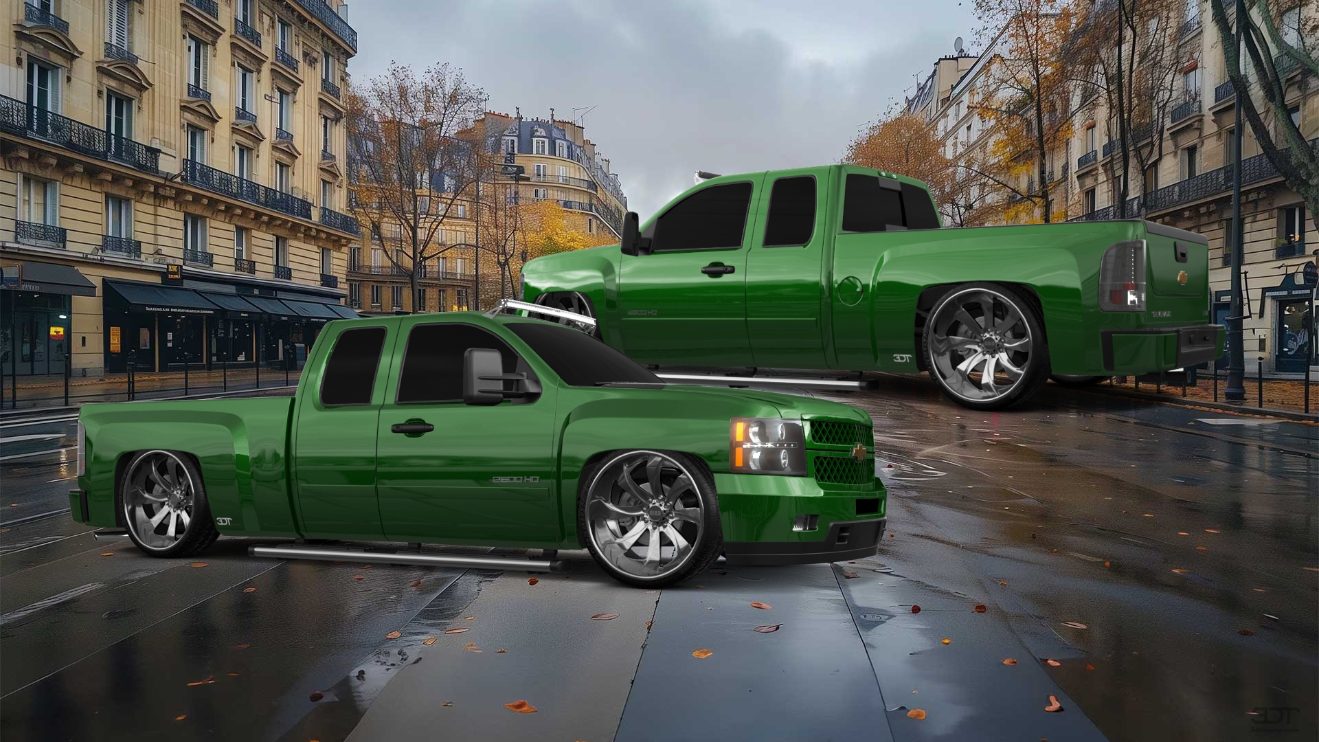 Chevrolet Silverado 2500 HD Extended Cab Pickup Truck 2007