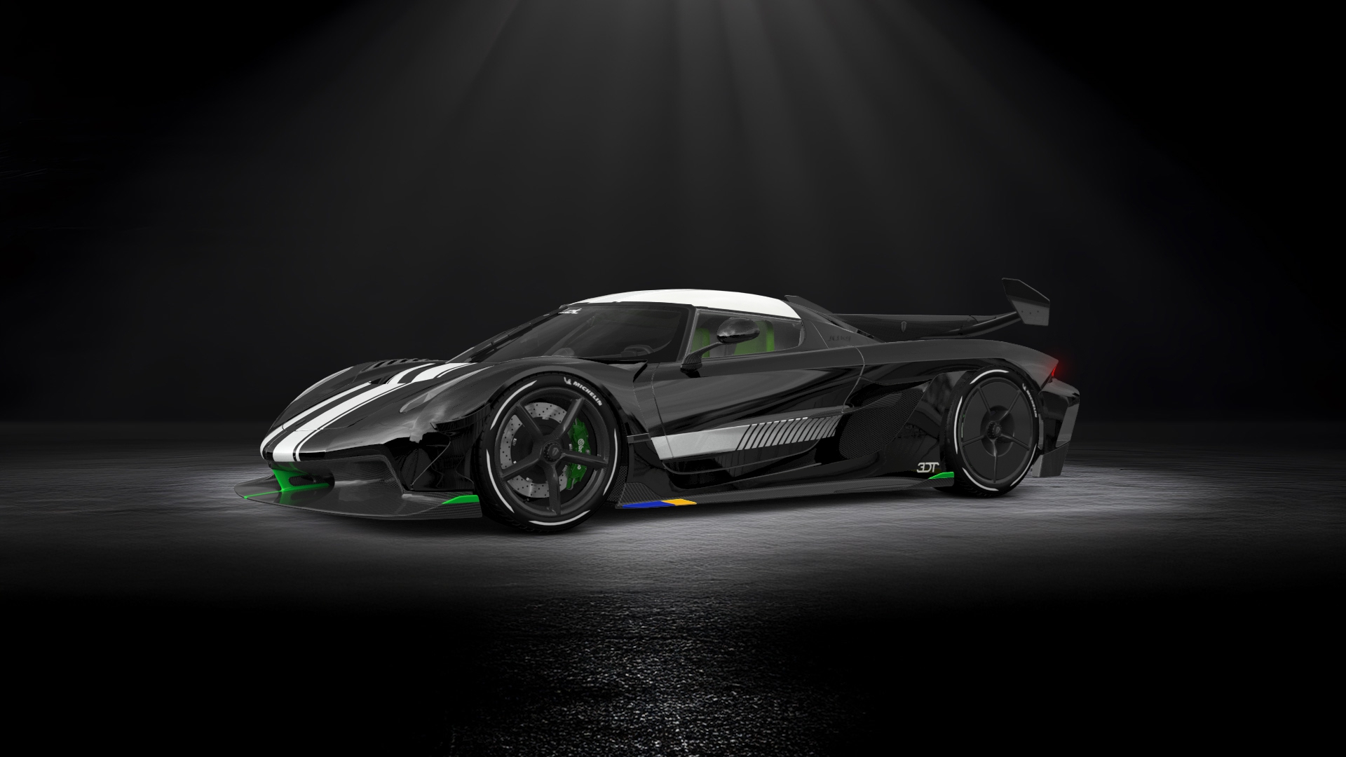 Koenigsegg Jesko 2 door targa top 2020 tuning
