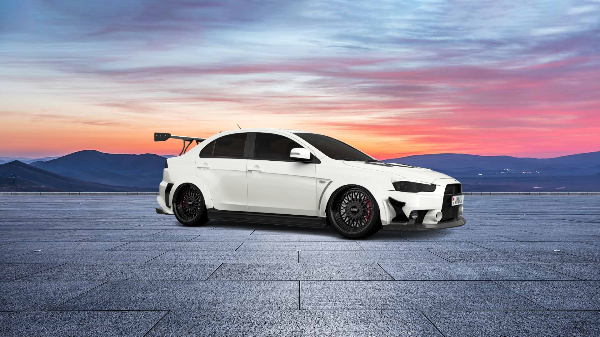 Mitsubishi Lancer Evolution X Sedan 2008
