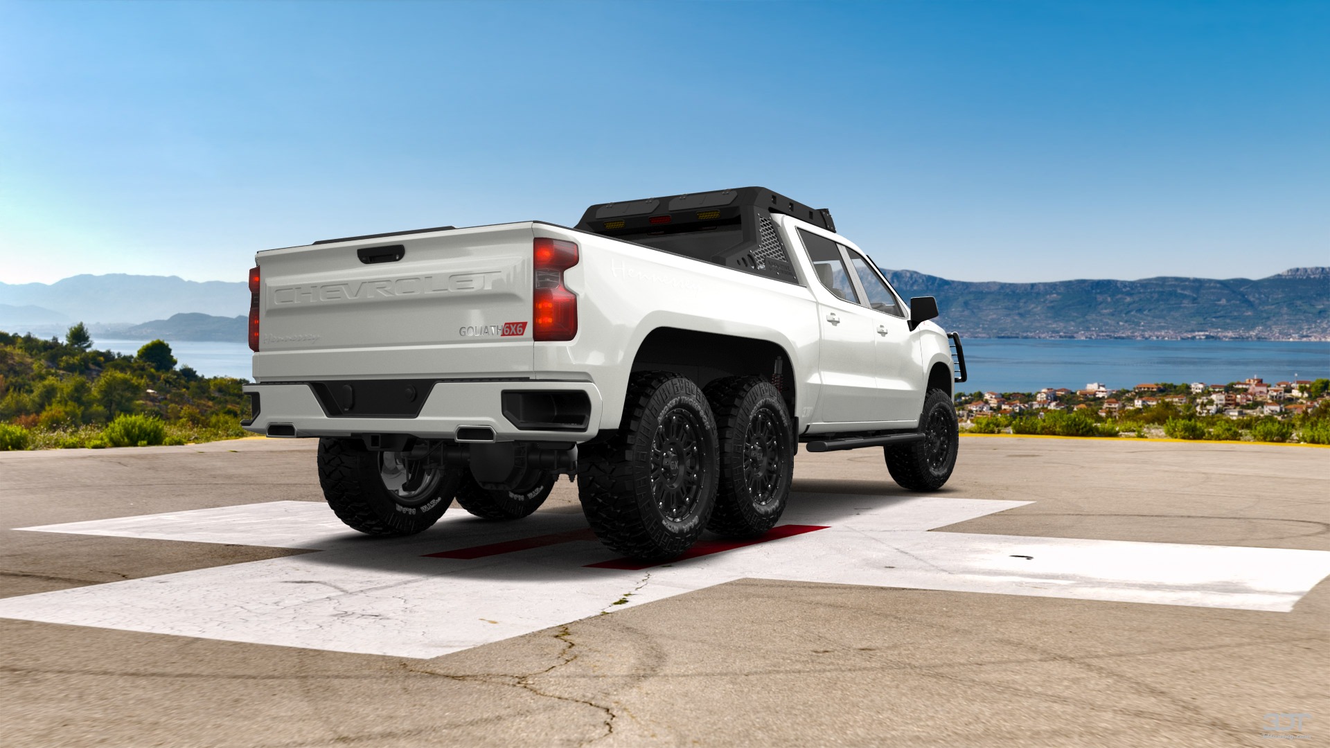 Chevrolet Silverado Hennessey Goliath 6X6 Truck 2020 tuning