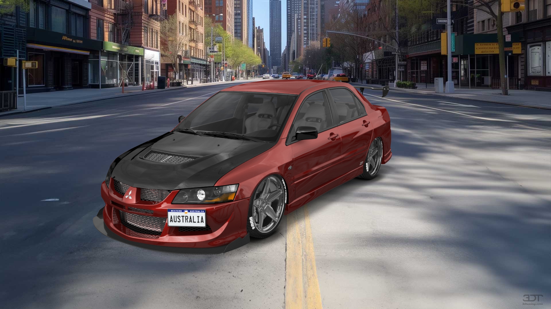 Mitsubishi Lancer Evo IX 4 Door Saloon 2005 tuning