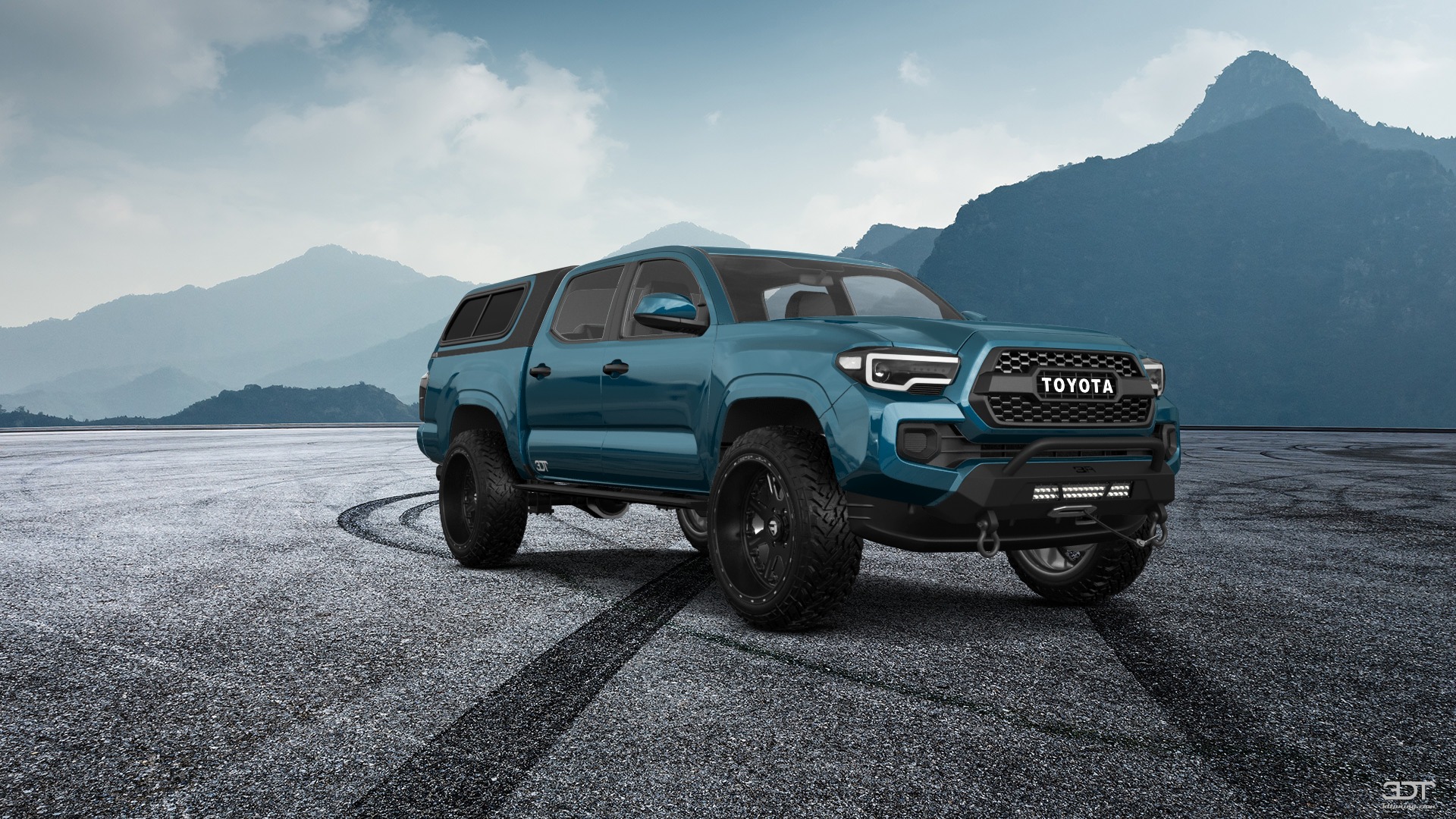 Toyota Tacoma 4 Door pickup truck 2018 tuning