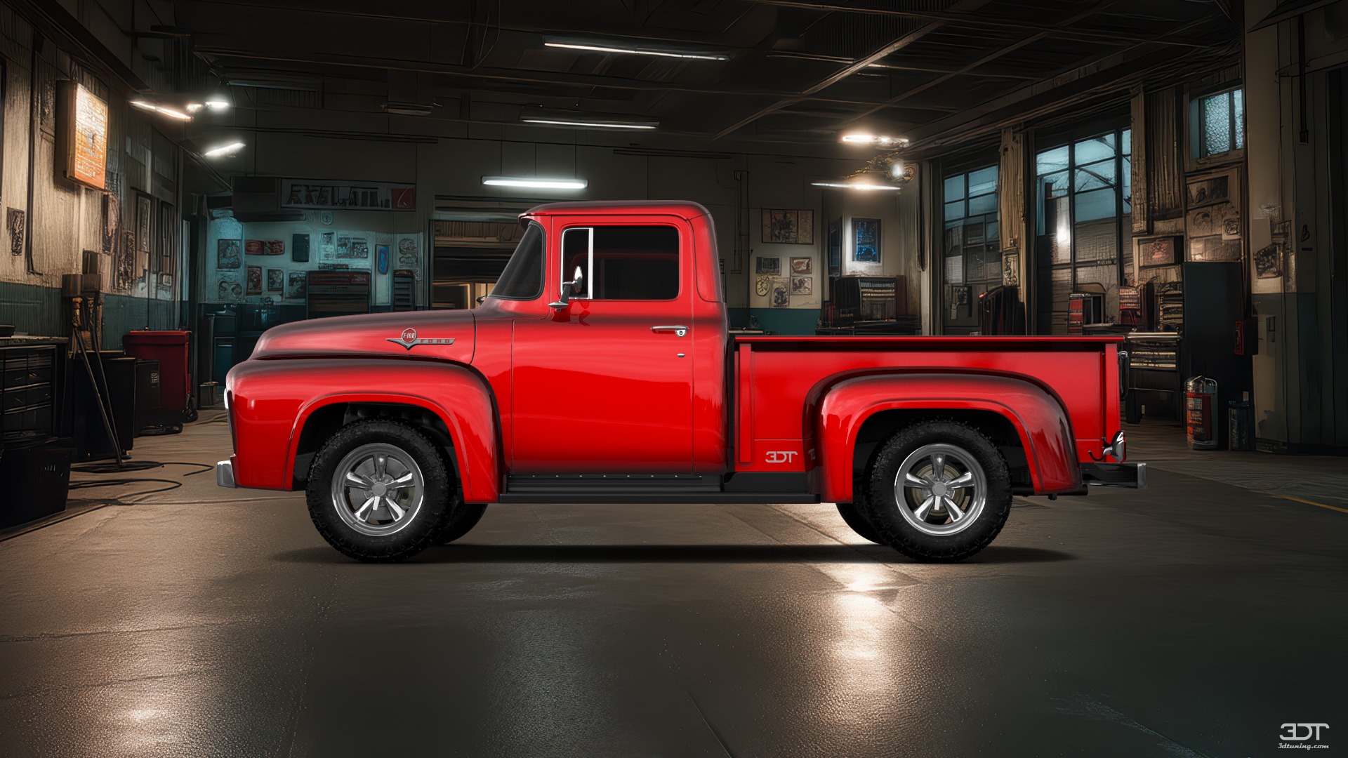 Ford F-100 2 Door truck 1956 Images
