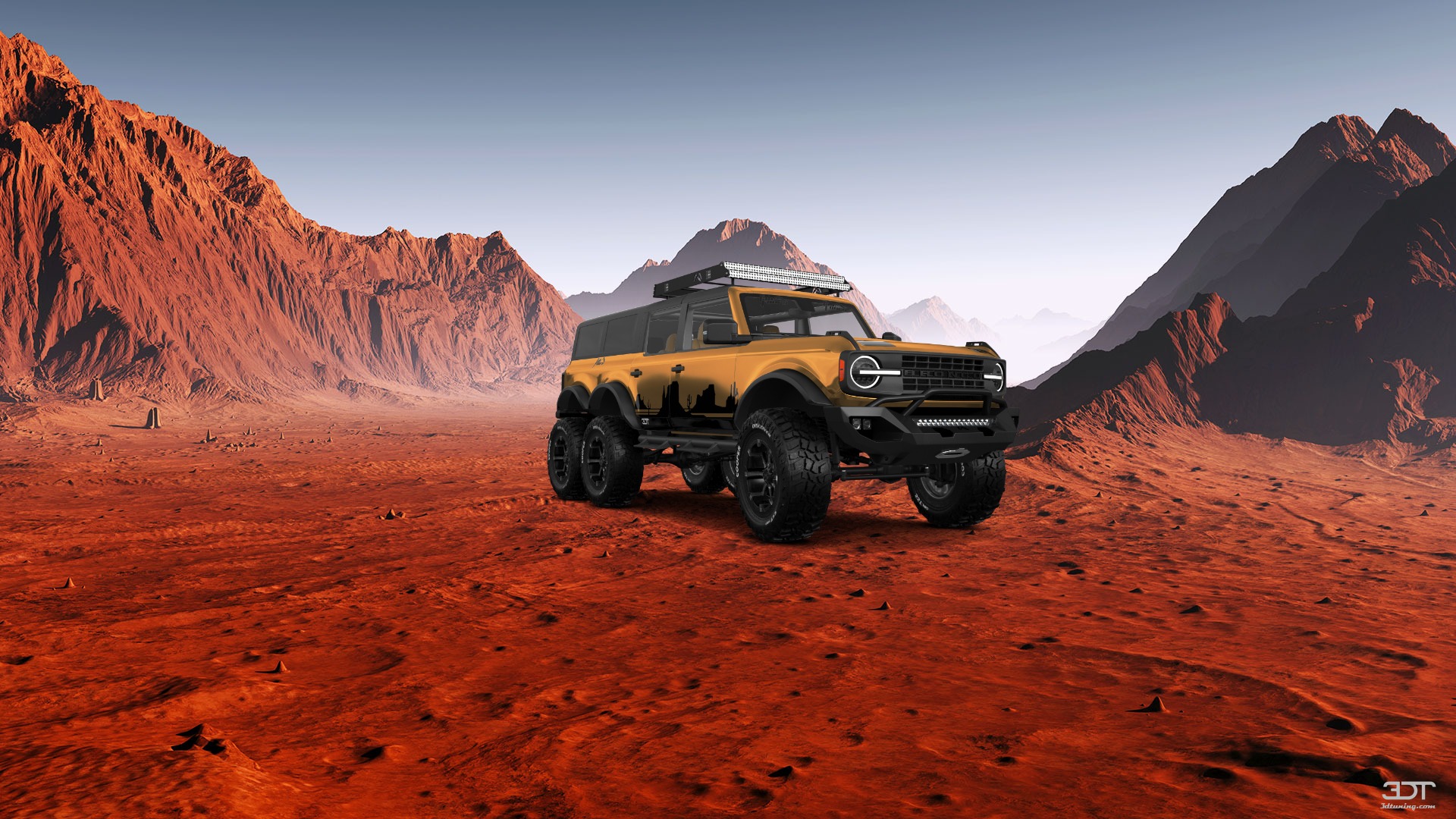 Ford Bronco 6X6 4 Door pickup truck 2021 tuning