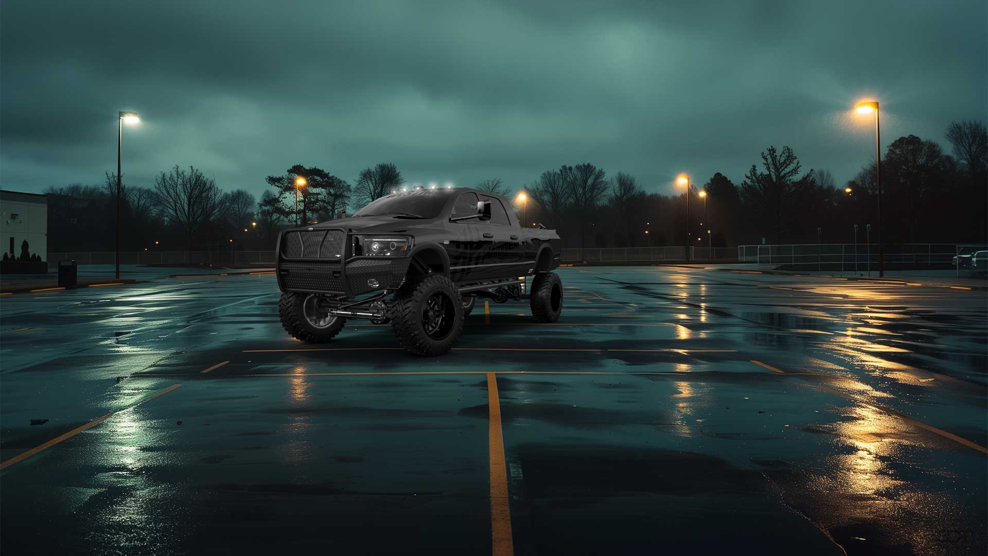 Dodge Ram 2500 4 Door pickup truck 2007 tuning